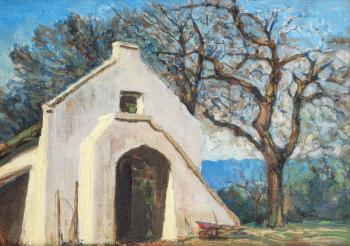 A barn door by 
																	Pieter Hugo Naude