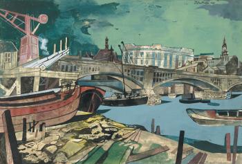 Blackfriars Bridge by 
																	John Minton