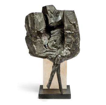 Seated Figure (Cross-legged) by 
																	Bernard Meadows