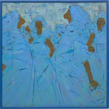 Women in Blue by 
																	Ablade Glover