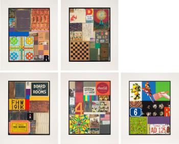 Homage to Rauschenberg by 
																	Peter Blake