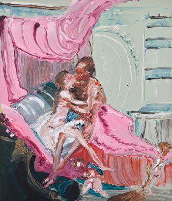 Heracles and Omphale (after François Boucher) by 
																	Genieve Figgis
