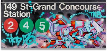 149 St-Grand Concourse Station sign by 
																	 T-Kid 170