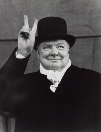 Winston Churchill, Liverpool by 
																	Alfred Eisenstaedt