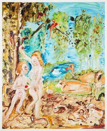 Adam and Eve by 
																	Genieve Figgis