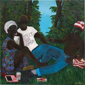 Can We Just Chill (After Manet) by 
																	John Madu
