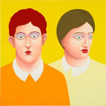 Two Portraits by 
																	Nicolas Party