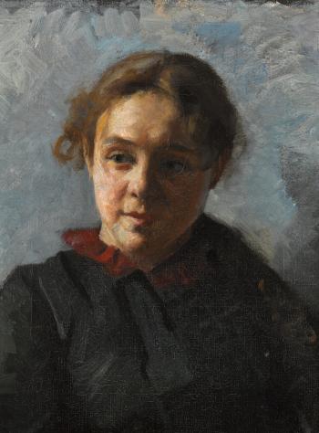 The Artist's Sister, Ida Ilsted by 
																	Peter Vilhelm Ilsted