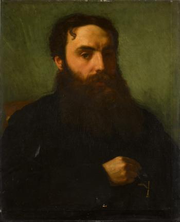 Portrait of Alfred Baldwin, Esq. by 
																	Edward John Poynter