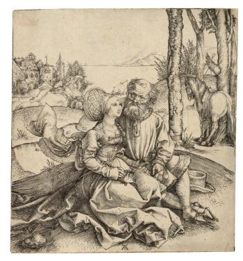 The illassorted Couple by 
																	Albrecht Durer