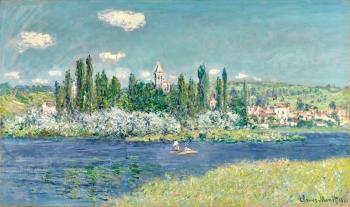 Vtheuil by 
																	Claude Monet