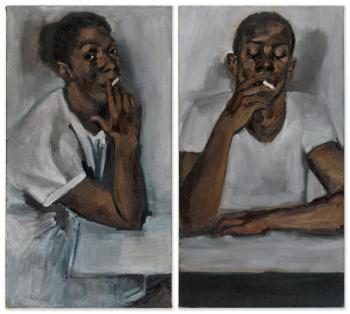 Nearer than Kith, Further from Kind by 
																	Lynette Yiadom-Boakye