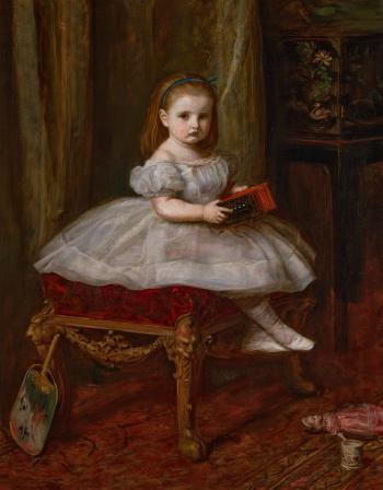 Portrait of Miss Davison by 
																	John Everett Millais