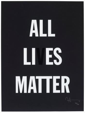 All Lies Matter by 
																	Hank Willis Thomas