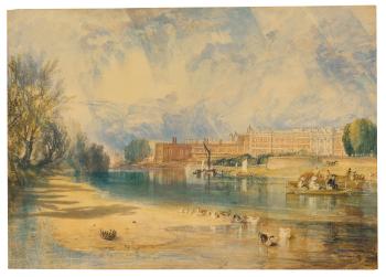 Hampton Court Palace by 
																	Joseph Mallord William Turner