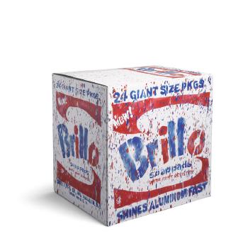 Brillo Soap Pads Box IIP (Inspired by Andy Warhol) by 
																	Miguel Angel Madrigal