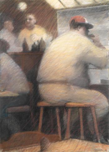Fat Man at the Bar by 
																	Bill Jacklin