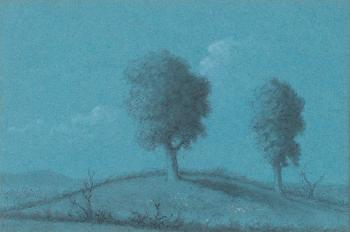Study of Trees by 
																	Algernon Newton