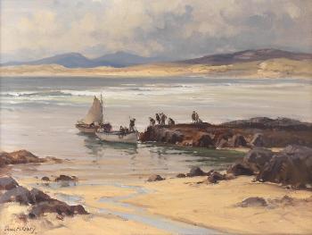 Sunday Morning, Ards, Co. Donegal by 
																	Frank McKelvey