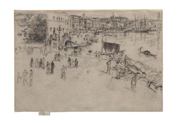 The Riva, No by 
																	James Abbott McNeill Whistler