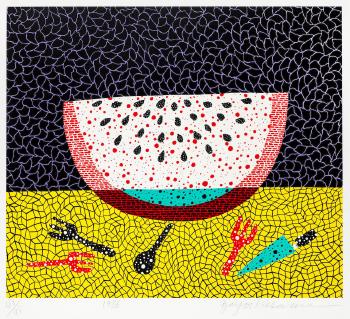 Watermelon by 
																	Yayoi Kusama