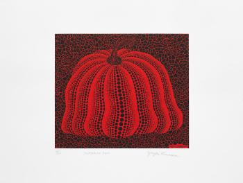 Pumpkin 2000 (Red) by 
																	Yayoi Kusama