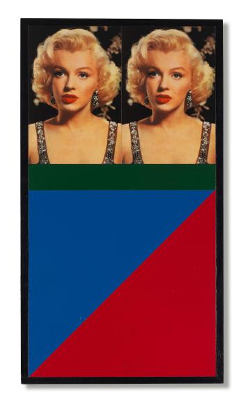 M.M. Blue & Red by 
																	Peter Blake