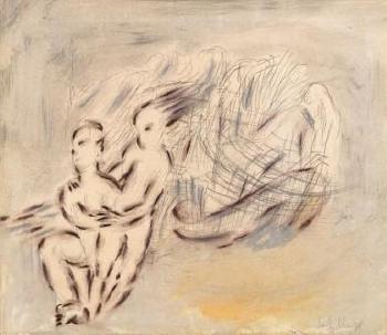 Untitled (Lovers) by 
																	Sandro Chia