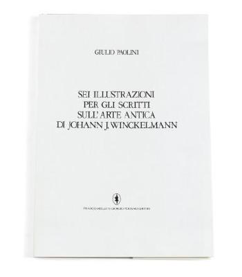 Sei Illustrazioni per gli scritti sullarte antica Johann J. Winckelmann Illustrated portfolio by 
																	Giulio Paolini