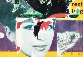 Untitled by 
																	Mimmo Rotella