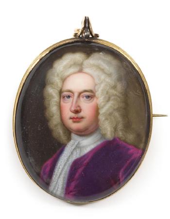 Portrait of Sir William Gerard, 5th Bt (16621721) by 
																	Christian Friedrich Zincke