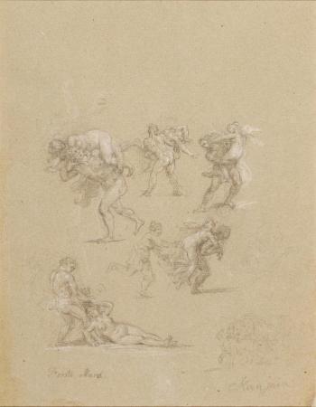 Study for an abduction by 
																	Johann Zoffany