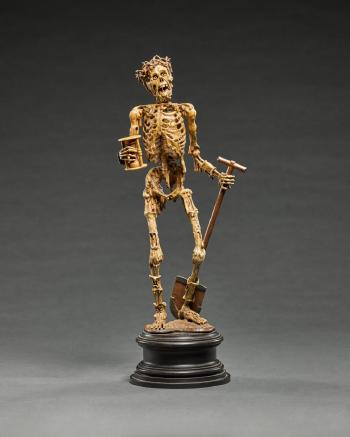 Death as a Skeleton by 
																	Carl Kauba
