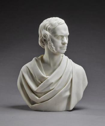Bust of a Gentleman by 
																	Chauncey Bradley Ives
