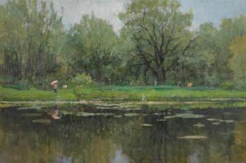 Pond by 
																	Sergei Mikhailovitch Kamanyn