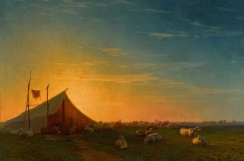 Shepherds' Camp by 
																	Ivan Konstantinovich Aivazovsky
