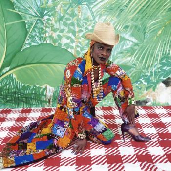 La femme amricaine libre des annes 70, Tati Series, 1997 by 
																	Samuel Fosso