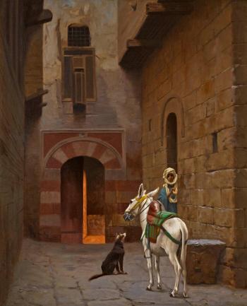 Waiting for the Master by 
																	Jean Leon Gerome