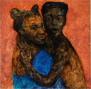 The Hug by 
																	Olga Feodorovna Amosova-Bounak