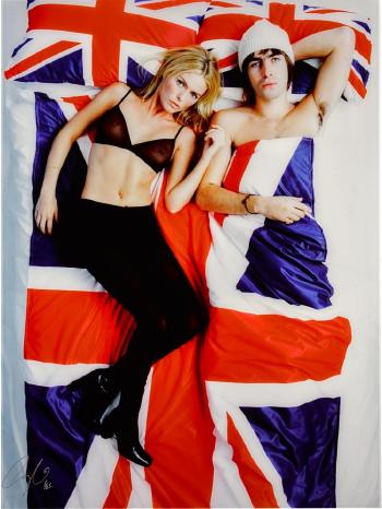 Liam Gallagher and Patsy Kensit, 1996 by 
																	Lorenzo Agius