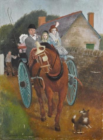 Country Ride by 
																	Richard Eurich