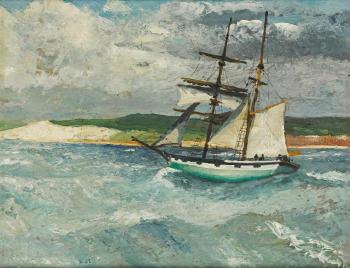 Off the Dorset Coast by 
																	Richard Eurich