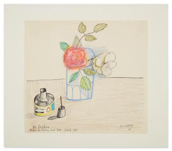 For Cristina by 
																	Saul Steinberg