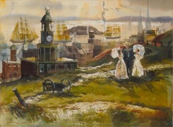 Halifax circa 1890s by 
																	Joseph Douglas Purcell
