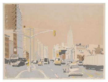 Sixth Avenue I (Ludman 23) by 
																	Fairfield Porter