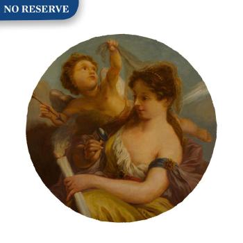 Venus and Cupid by 
																	Charles-Joseph Natoire