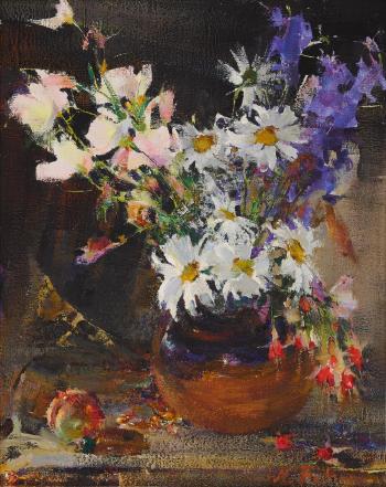 Floral Still Life by 
																	Nicolai Fechin