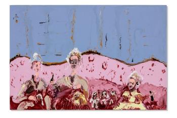 Pink Couch by 
																	Genieve Figgis