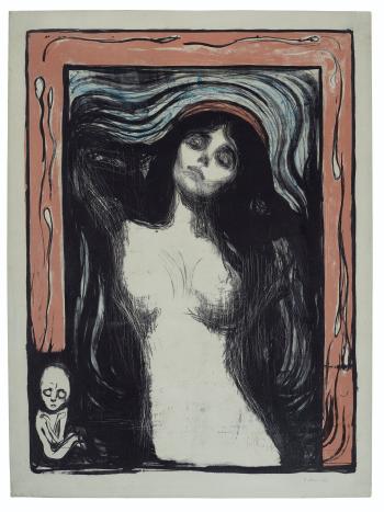 Madonna by 
																	Edvard Munch