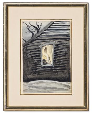 The Lighted Window by 
																	Charles Burchfield